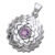 Chakra vedhæng 7 Chakra – Sahasrara – Kronechakraet – 34mm – u/kæde