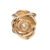 Christina Charm til læderarmbånd Topaz Rose i forgyldt