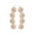 Christina Jewelry Crawler Long Marguerites i forgyldt