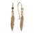Christina Jewelry Feather Symphony ørehænger i forgyldt