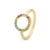 Christina Jewelry World Goals ring i forgyldt