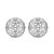 Christina Jewelry øreclips Secret Universe i sølv med topas, 14 mm