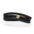 Christina Mors Dag læderarmbånd 4 mm, forgyldt charm
