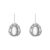 GEORG JENSEN HERITAGE 2020 ØREHÆNGER I SØLV MED SØLVSTEN