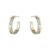 Georg Jensen Fusion Ørering Guld med brillanter, Stor
