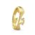 Georg Jensen Fusion endering 1371, 18 kt. rødguld med diamanter