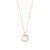 Georg Jensen Halo Halssmykke i guld med brillanter