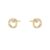 Georg Jensen Halo Ørestik i guld med brillanter