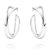 Georg Jensen Infinity creoler 452, sølv