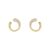 Georg Jensen Mercy ørestikker i guld med brillanter
