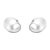 Georg Jensen Möbius øreclips 142, sølv