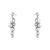 Georg Jensen Moonlight Grapes Ørestik 551K i sølv