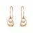 Georg Jensen Offspring 18 kt. rosa guld ørehænger