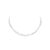 Georg Jensen Offspring Link Collier Sølv