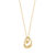 Georg Jensen Offspring halssmykke i guld
