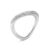 Georg Jensen Offspring sølv ring diamant pave