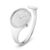 Georg Jensen Vivianna Bangle dameur i stål med diamanter, 34 mm