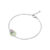 Georg Jensen x Stine Goya Daisy Marguerit armbånd, rosa/grøn