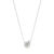 Georg Jensen x Stine Goya Daisy Marguerit halskæde, beige/hvid