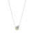 Georg Jensen x Stine Goya Daisy Marguerit halskæde, rosa/grøn