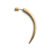 Jane Kønig Large Horn ørering, forgyldt – 1 stk