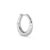 Jane Kønig Rhombus ørering Ø 21 mm, sølv – 1 stk