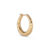 Jane Kønig Rhombus ørering Ø21 mm, forgyldt – 1 stk