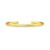 Julie Sandlau Classic bangle i forgyldt