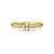 Julie Sandlau Finesse ring forgyldt med zirkoner