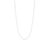 Julie Sandlau Mini Link collier i sølv, 45 cm