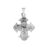 LUND Copenhagen sølv Dagmarkors 20×17 mm