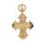 Lund Copenhagen Dagmarkors i 14 kt guld, 26×22 mm
