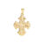Lund Copenhagen Dagmarkors i 14 kt rødguld, 18×16 mm