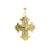 Lund Copenhagen Dagmarkors i 14 kt rødguld, 20×17 mm