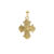 Lund Copenhagen Dagmarkors i 8 kt guld, 16×13 mm