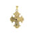 Lund Copenhagen Dagmarkors i 8 kt guld med fadervor, 20×17 mm