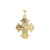 Lund Copenhagen Dagmarkors i 8 kt rødguld, 18×16 mm