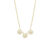 Lund Copenhagen Marguerit Collier 3 Margueritter vandret