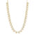 Lund Copenhagen Marguerit Collier 30×11 mm margueritter, 47 cm
