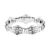Lund Copenhagen sølv armbånd i klassisk design, 18,5 cm