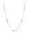 Lund copenhagen 8 kt. collier med stave, 42 cm