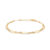 Mads Z 8 kt guld Link/Kæde armbånd