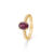 Mads Z Berry 14 kt guldring med Granat