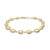 Mads Z Honey blank armbånd i 8 kt guld
