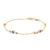 Mads Z Luxury Rainbow guld armbånd