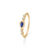 Mads Z Sapphire Love ring i 14 karat guld