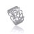 Nuran Fantasy ring i 14 kt. hvidguld med brillanter i alt 0,05 ct.
