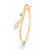 OLE LYNGGAARD Mini Snakes armring 18 kt guld med 5 brillanter