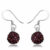 Øreringe med Swarovski krystaller – 21mm – pr par
