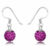 Øreringe med Swarovski krystaller – 21mm – pr par